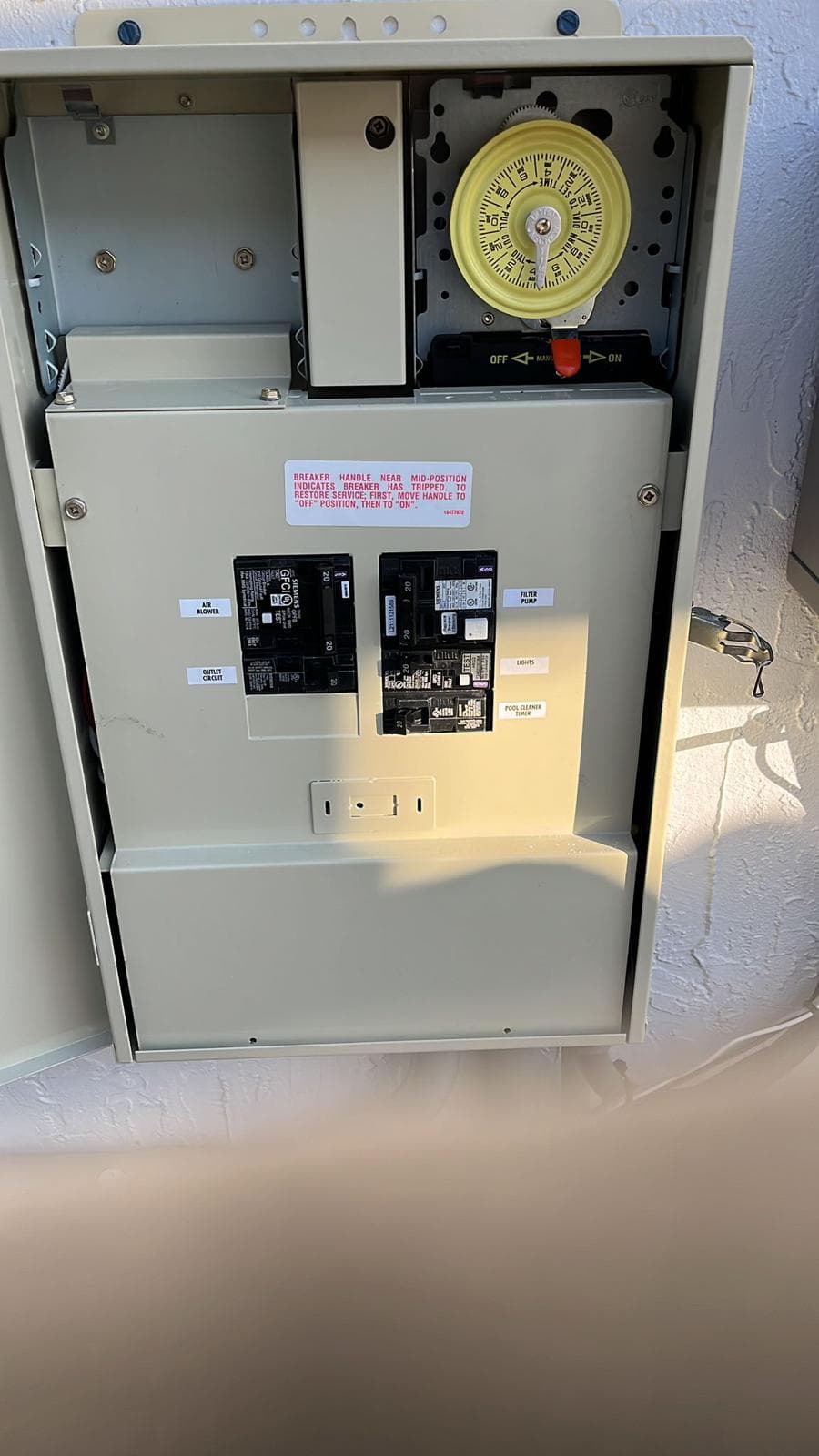 Circuit Breaker Panel Installation