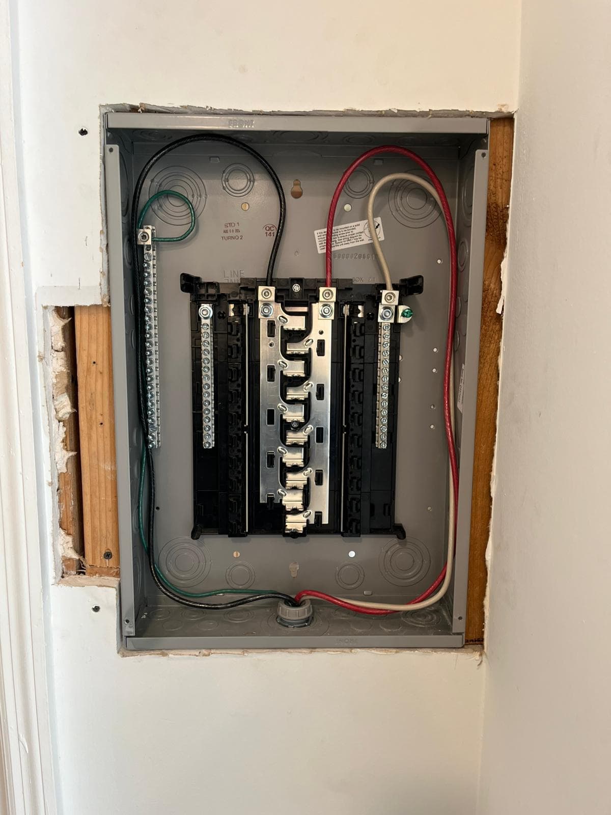 Circuit Breaker Panel Installation